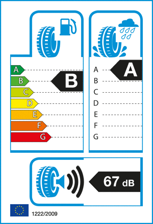 etykieta oponiarska dla Sava INTENSA UHP 2 XL MFS 225/55 R17 101Y