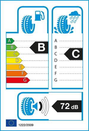 etykieta oponiarska dla Semperit Speed-Life 3 XL FR 245/45 R19 102Y