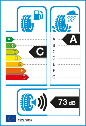 etykieta oponiarska dla Michelin AGILIS CROSSCLIMATE 235/65 R16 121/119R