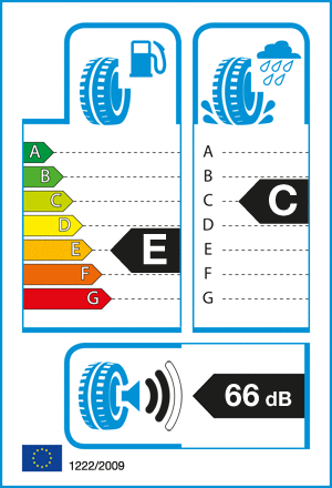 etykieta oponiarska dla Sava INTENSA UHP FP 225/55 R16 95W