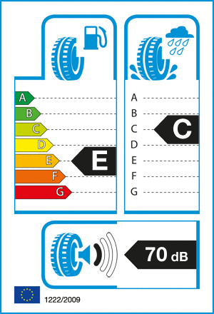 etykieta oponiarska dla Windforce CATCHFORS H/P 165/70 R12 77T