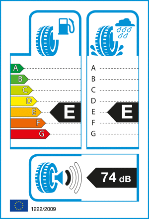 etykieta oponiarska dla Michelin PILOT SPORT CUP 2R CONNECT XL FR N0 315/30 R21 105Y